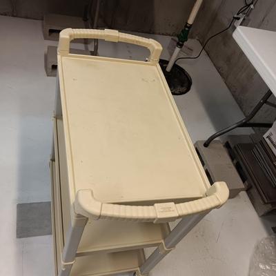 3 TIER UTILITY CART ON CASTERS