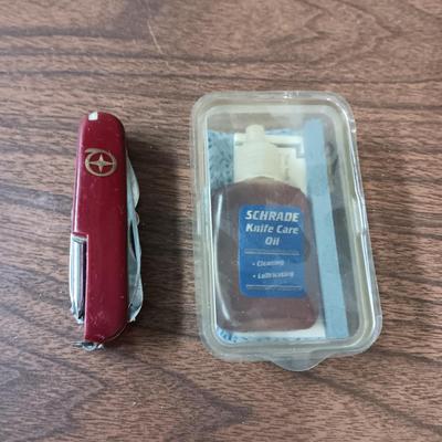 RIFLE SLEEVE, SWISS ARMY KNIFE, SAFETY GLASSES AND MORE
