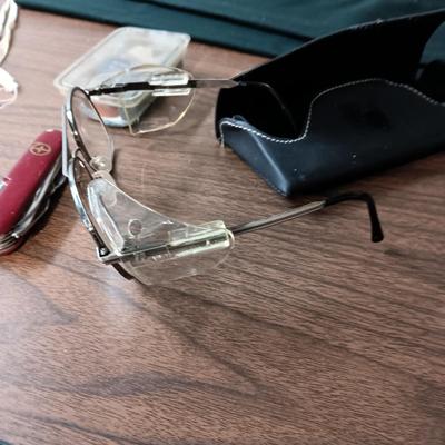 RIFLE SLEEVE, SWISS ARMY KNIFE, SAFETY GLASSES AND MORE