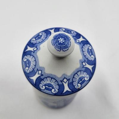Blue Room Collection Spode Herb & Spice Jars