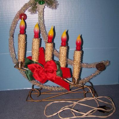 LOT 137 SPECTACULAR MCM MIROSTAR CHRISTMAS CRESCENT MOON LIGHT