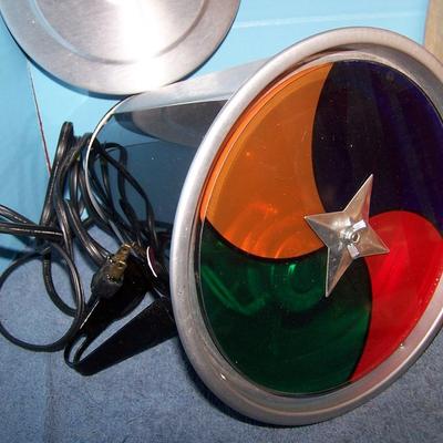 LOT 138 MCM COLOR WHEEL FOR CHRISTMAS TREE SATA LITE