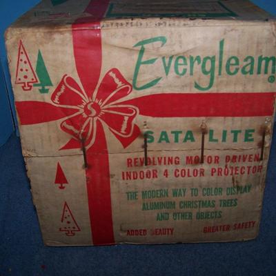 LOT 138 MCM COLOR WHEEL FOR CHRISTMAS TREE SATA LITE