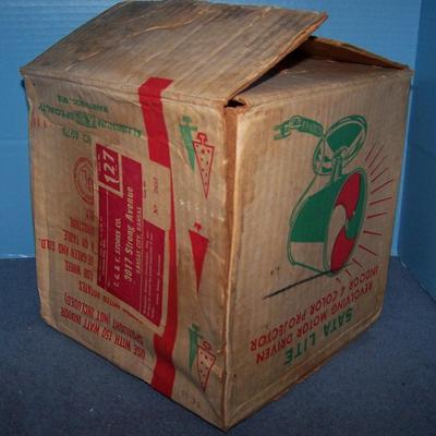 LOT 138 MCM COLOR WHEEL FOR CHRISTMAS TREE SATA LITE