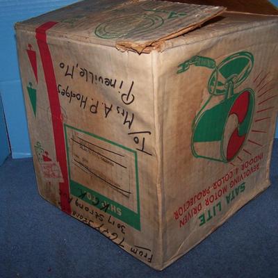 LOT 138 MCM COLOR WHEEL FOR CHRISTMAS TREE SATA LITE
