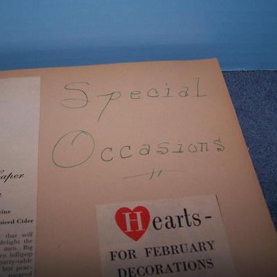 LOT 143 MCM SCRAP BOOKS--FULL OF GREAT STUFF/ARTICLES