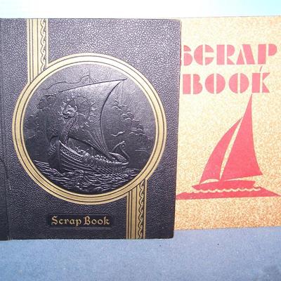 LOT 143 MCM SCRAP BOOKS--FULL OF GREAT STUFF/ARTICLES