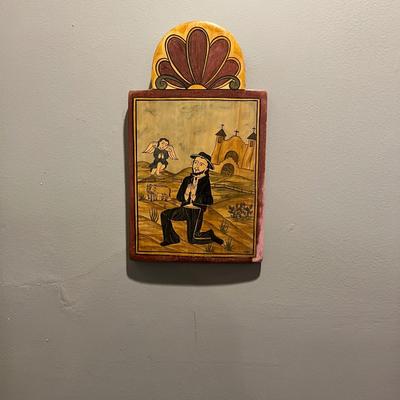 Catherine Robles-Shaw Watercolors on Wood (LR-RG)