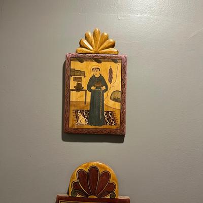 Catherine Robles-Shaw Watercolors on Wood (LR-RG)