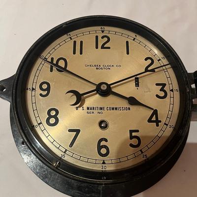 US Maritime Commission Chelsea Clock (BP-MG)