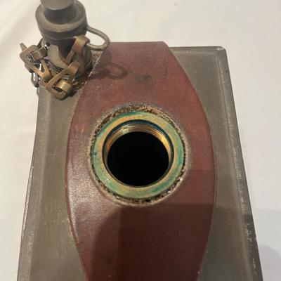 Gough & Company Oil Can with Leather Case (BP-MG)