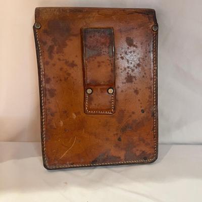 USGS Vintage Leather Field Case with Windsor & Newton Leather Journal (BP-MG)