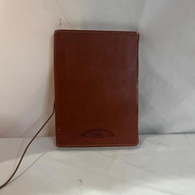 USGS Vintage Leather Field Case with Windsor & Newton Leather Journal (BP-MG)