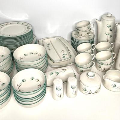 MCM Franciscan China Set - RADIANCE Pattern - Gladding McClean & Co - Made in USA