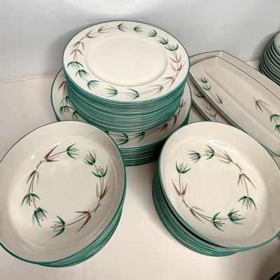 MCM Franciscan China Set - RADIANCE Pattern - Gladding McClean & Co - Made in USA