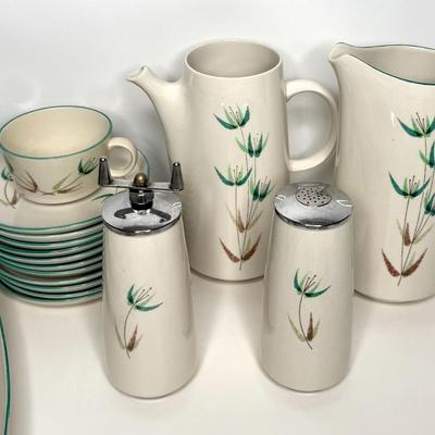 MCM Franciscan China Set - RADIANCE Pattern - Gladding McClean & Co - Made in USA