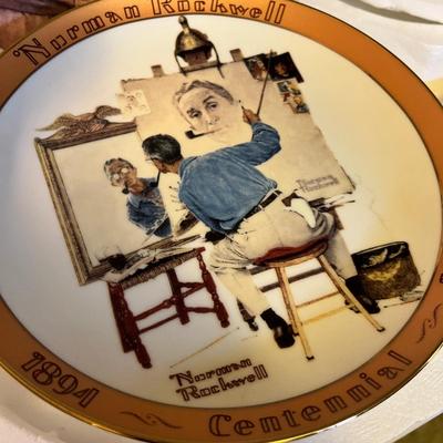 Lot 13 Rockwell Collectors plates