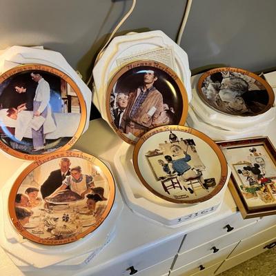 Lot 13 Rockwell Collectors plates