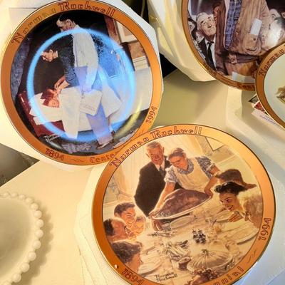Lot 13 Rockwell Collectors plates