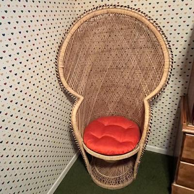 Lot 25 Peacock Chair