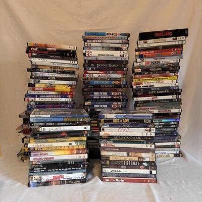 Over 140 DVDs (B3-DZ)