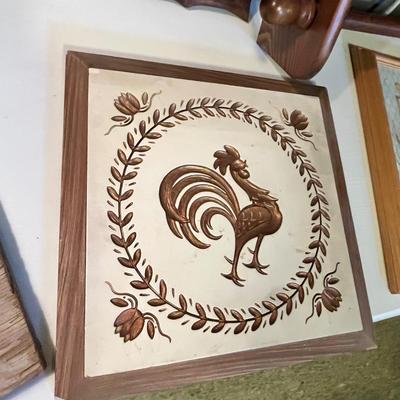 Lot 29 More Chicken Wall decor