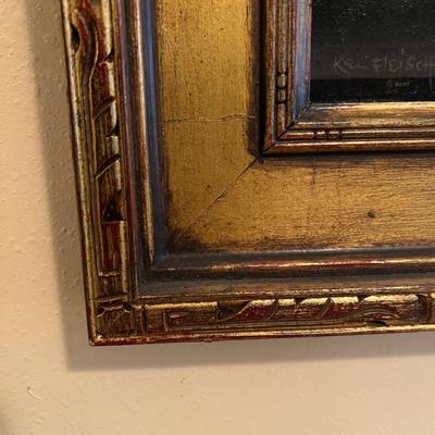 Ken Fleisch “Silent Passage” Acrylic Painting - Signed (BP-RG)