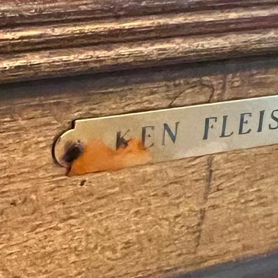 Ken Fleisch “Silent Passage” Acrylic Painting - Signed (BP-RG)