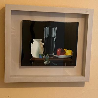 Masahiro Arai “Glass With Still Life” - Signed (BP-RG)
