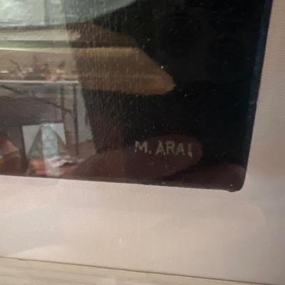 Masahiro Arai “Glass With Still Life” - Signed (BP-RG)