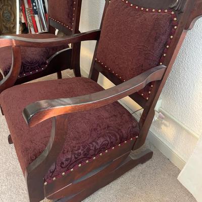 Vintage rocker & chair