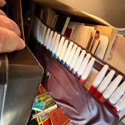 Lot 53 Box of office supplies