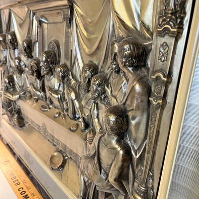 Lot 60 3D Last supper metal picture