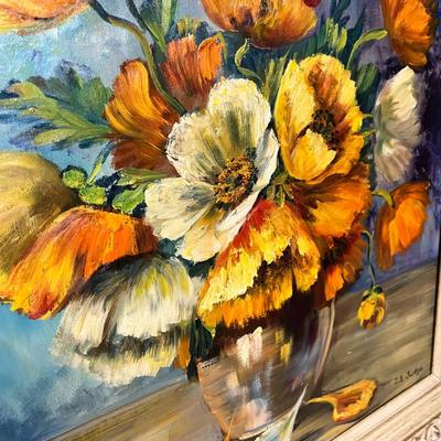 Lot 62 Vintage Still Life painting