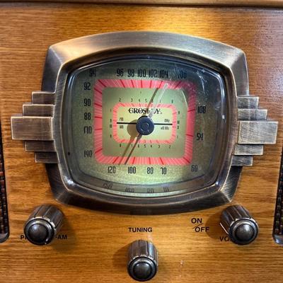 Crowley record player & radio