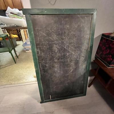 Lot 71 Vintage chalk board