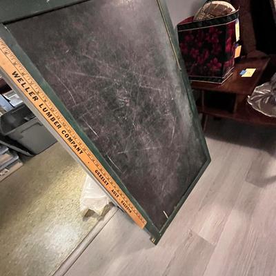 Lot 71 Vintage chalk board