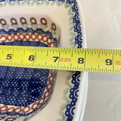 10 Piece Boleslawiec Polish Pottery Lot