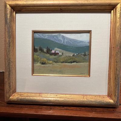 Elizabeth Sandia Signed “Colorado The Beautiful” Pastel (BP-RG)