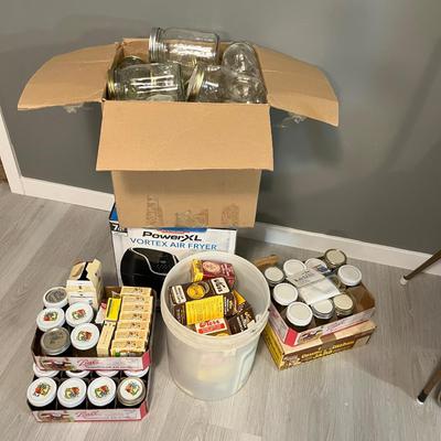 Lot 83 Canning supplies