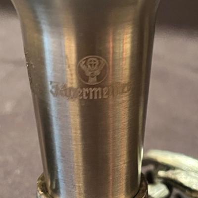 Gilde Zinn Pewter Cups with Pewter Animal Shot Glasses (BP-MG)