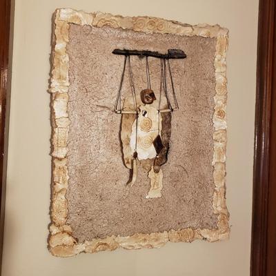 "Marionette Series II-Renaissance Man" Mixed Media Art by Lori K. Gordon (E-KD)