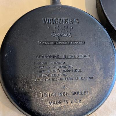 7 Piece Clean Cast Iron Lot - Lodge Kettle, Skillets, Pot w. Top