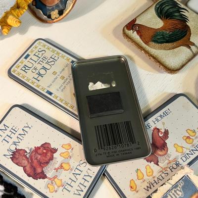 Lot 98 Chicken magnets & other