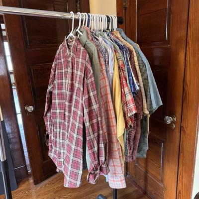 Woolrich, Izod, Alan Flusser, & More Button Downs - Men's Size Large (B3-DZ)
