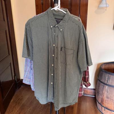 Woolrich, Izod, Alan Flusser, & More Button Downs - Men's Size Large (B3-DZ)