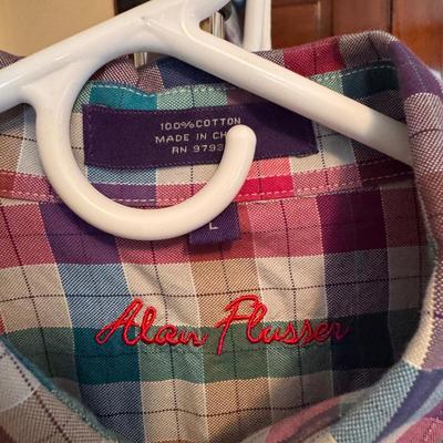 Woolrich, Izod, Alan Flusser, & More Button Downs - Men's Size Large (B3-DZ)