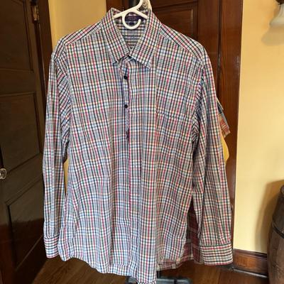 Woolrich, Izod, Alan Flusser, & More Button Downs - Men's Size Large (B3-DZ)