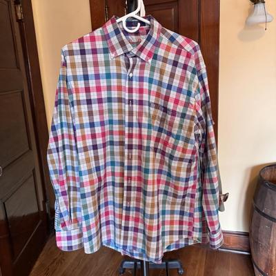 Woolrich, Izod, Alan Flusser, & More Button Downs - Men's Size Large (B3-DZ)