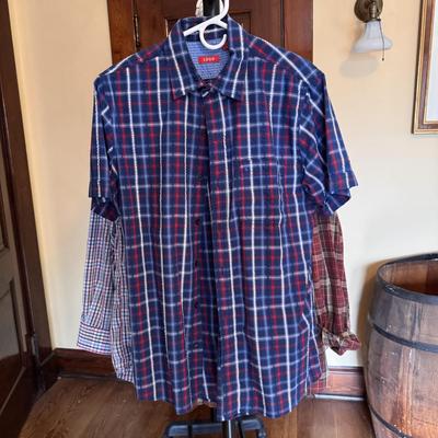 Woolrich, Izod, Alan Flusser, & More Button Downs - Men's Size Large (B3-DZ)